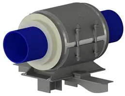 Anchor pre insulated polyurethane supports