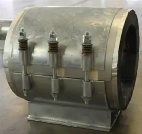 Sliding Foamglas insulated supports